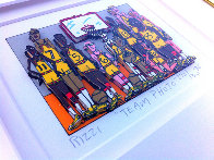Basketball Team Photo 3-D 1998 Limited Edition Print by James Rizzi - 3 Basketball Team Photo 3-D 1998 Limited Edition Print by James Rizzi - 3