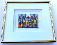 Basketball Team Photo 3-D 1998 Limited Edition Print by James Rizzi - 4 Basketball Team Photo 3-D 1998 Limited Edition Print by James Rizzi - 4