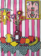 Passion Fruit Pink 3-D Limited Edition Print by James Rizzi - 0 Passion Fruit Pink 3-D Limited Edition Print by James Rizzi - 0