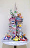 New York is My Castle Resin Sculpture 1989 Sculpture by James Rizzi - 0