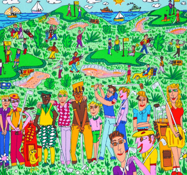 Different Strokes For Different Folks 1992 3-D Limited Edition Print by James Rizzi