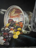 Who Spilled the Beans 2022 - 20x14 Acrylic Original Painting by Robert S. Brown - 2 Who Spilled the Beans 2022 - 20x14 Acrylic Original Painting by Robert S. Brown - 2