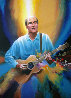 Portrait of James Taylor 2002 41x30 Original Painting by Robert Katona - 1 Portrait of James Taylor 2002 41x30 Original Painting by Robert Katona - 1