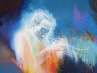 Miles Davis 2000 41x28 Original Painting by Robert Katona - 1 Miles Davis 2000 41x28 Original Painting by Robert Katona - 1