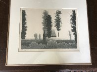 Untitled Landscape AP 1980 Limited Edition Print by Robert Kipniss - 2 Untitled Landscape AP 1980 Limited Edition Print by Robert Kipniss - 2