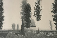 Untitled Landscape AP 1980 Limited Edition Print by Robert Kipniss - 1 Untitled Landscape AP 1980 Limited Edition Print by Robert Kipniss - 1