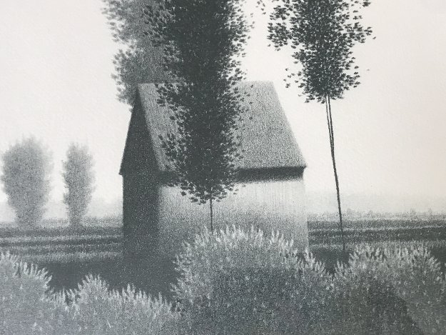 Untitled Landscape AP 1980 Limited Edition Print by Robert Kipniss Untitled Landscape AP 1980 Limited Edition Print by Robert Kipniss