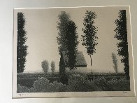 Untitled Landscape AP 1980 Limited Edition Print by Robert Kipniss - 7 Untitled Landscape AP 1980 Limited Edition Print by Robert Kipniss - 7