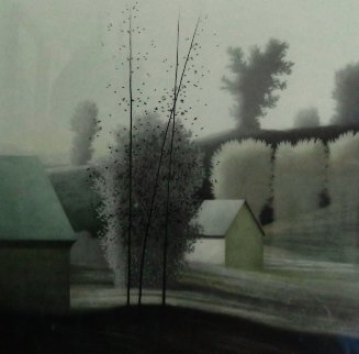 Hillside Illusion AP 1980 Limited Edition Print - Robert Kipniss Hillside Illusion AP 1980 Limited Edition Print - Robert Kipniss