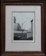 Backyard VII 1982 Limited Edition Print by Robert Kipniss - 2 Backyard VII 1982 Limited Edition Print by Robert Kipniss - 2