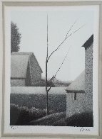 Backyard VII 1982 Limited Edition Print by Robert Kipniss - 1 Backyard VII 1982 Limited Edition Print by Robert Kipniss - 1