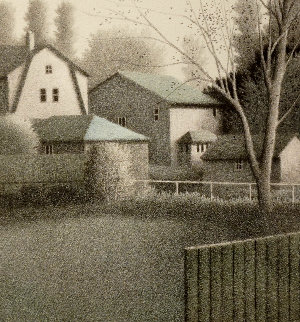 Backyard Limited Edition Print - Robert Kipniss Backyard Limited Edition Print - Robert Kipniss