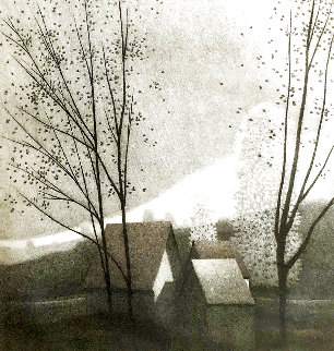 Clouds Before Morning AP 1978 Limited Edition Print - Robert Kipniss Clouds Before Morning AP 1978 Limited Edition Print - Robert Kipniss