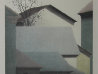 Rooftops, Elsah Limited Edition Print by Robert Kipniss - 1