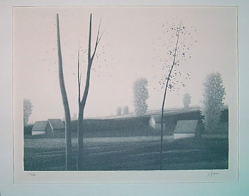 Untitled Landscape Limited Edition Print - Robert Kipniss Untitled Landscape Limited Edition Print - Robert Kipniss