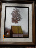 Solitary Poplar 19x17 Original Painting by Robert Kipniss - 2