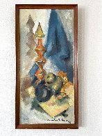 Untitled Original 1959 40x20 (Early) Original Painting by Jacqueline Rochester - 1 Untitled Original 1959 40x20 (Early) Original Painting by Jacqueline Rochester - 1