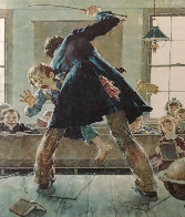 Spanking AP 1973 Limited Edition Print by Norman Rockwell - 0 Spanking AP 1973 Limited Edition Print by Norman Rockwell - 0