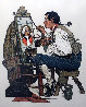 Ye Pipe And Bowl 1976 Limited Edition Print by Norman Rockwell - 0