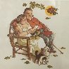 Four Ages of Love - Fondly Do We Remember AP 1977 Limited Edition Print by Norman Rockwell - 4