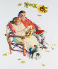Four Ages of Love - Fondly Do We Remember AP 1977 Limited Edition Print by Norman Rockwell - 0