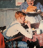 City Boy, Country Boy, Last Ear of Corn, Childhood Memories, Framed  Suite of 4 Limited Edition Print by Norman Rockwell - 2