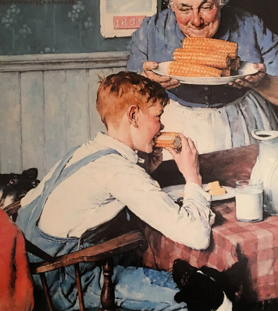 Country Boy Limited Edition Print by Norman Rockwell