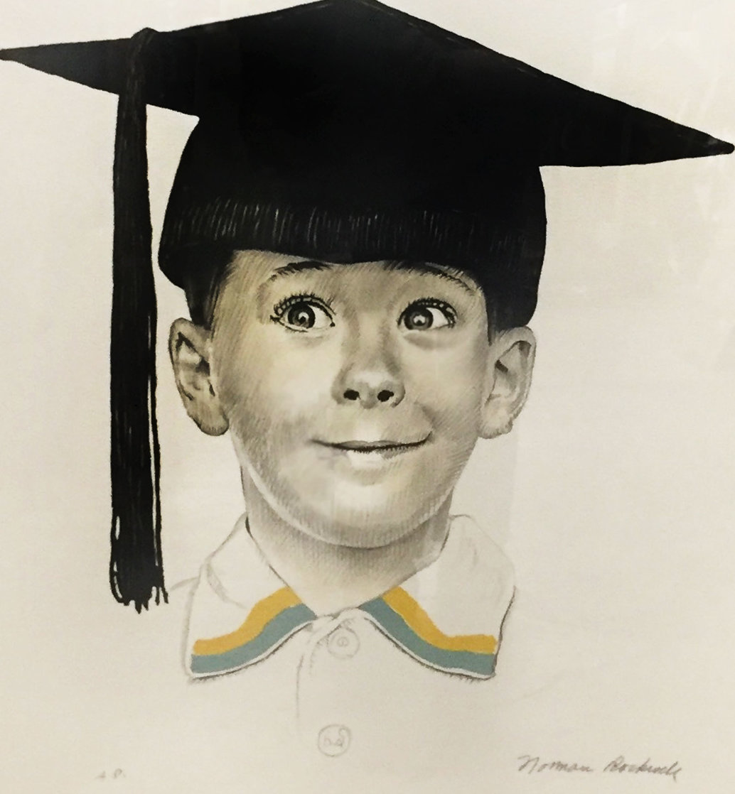 Big Day AP 1973 Limited Edition Print by Norman Rockwell Big Day AP 1973 Limited Edition Print by Norman Rockwell