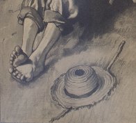 Tom Sawyer, First Smoke AP 1935 Limited Edition Print by Norman Rockwell - 4 Tom Sawyer, First Smoke AP 1935 Limited Edition Print by Norman Rockwell - 4