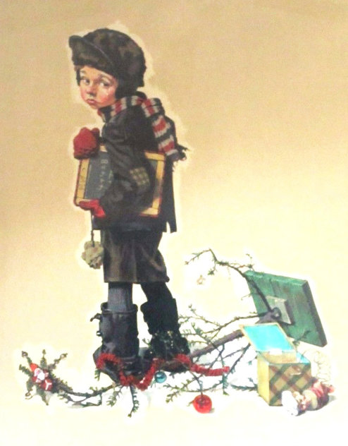 After Christmas 1976 Limited Edition Print by Norman Rockwell