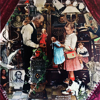April Fool 1976 Limited Edition Print - Norman Rockwell April Fool 1976 Limited Edition Print - Norman Rockwell