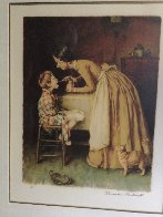Medicine AP 1977 Limited Edition Print by Norman Rockwell - 1 Medicine AP 1977 Limited Edition Print by Norman Rockwell - 1