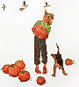 Autumn's Harvest 1977 - Encore Edition Limited Edition Print by Norman Rockwell - 0