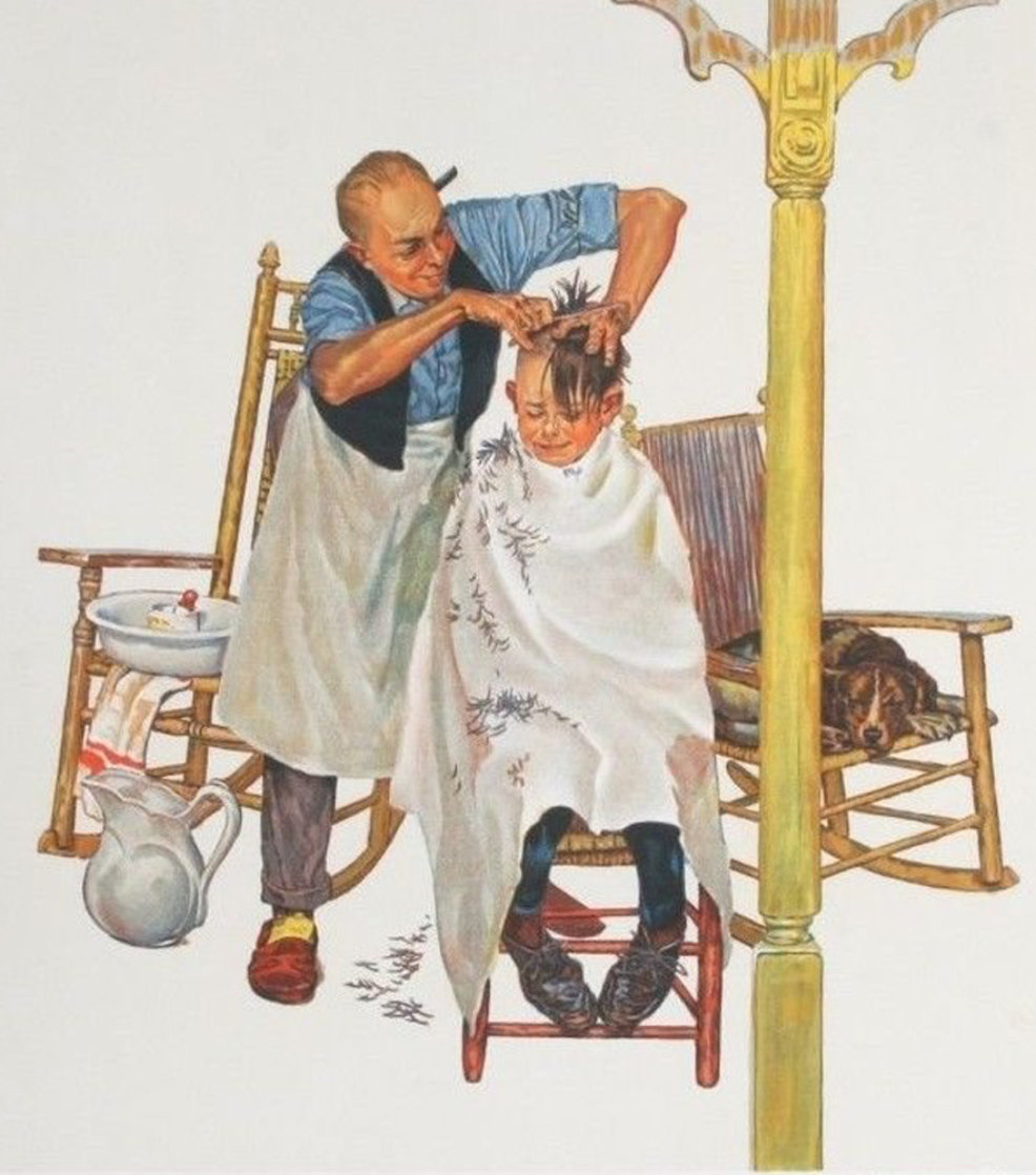 Summer's Start - Encore Edition 1977 Limited Edition Print by Norman Rockwell Summer's Start - Encore Edition 1977 Limited Edition Print by Norman Rockwell
