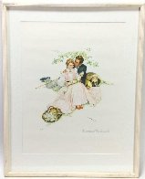 Tender Bloom AP 1955 Limited Edition Print by Norman Rockwell - 2 Tender Bloom AP 1955 Limited Edition Print by Norman Rockwell - 2