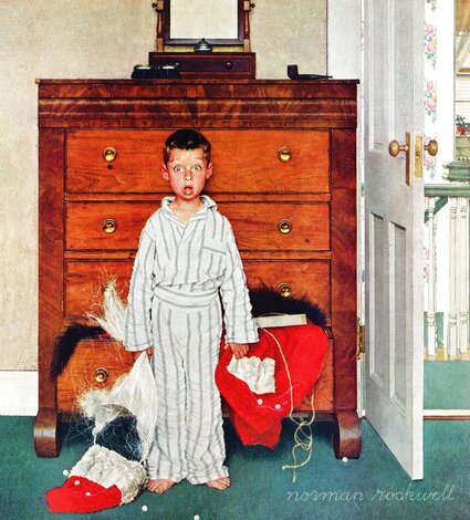 Discovery 1956 HS Limited Edition Print - Norman Rockwell