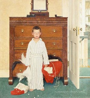 Discovery 1956 Limited Edition Print - Norman Rockwell Discovery 1956 Limited Edition Print - Norman Rockwell