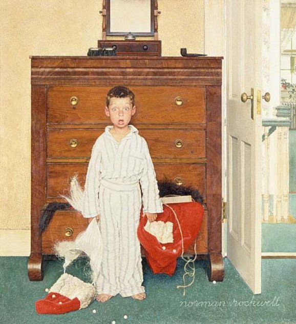 Discovery 1956 HS Limited Edition Print by Norman Rockwell