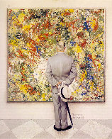 Connisseur AP Limited Edition Print by Norman Rockwell - 0 Connisseur AP Limited Edition Print by Norman Rockwell - 0