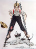 Boy on Stilts 1976 HS Limited Edition Print by Norman Rockwell - 0