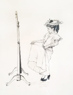 Dressing Up AP 1973 Limited Edition Print - Norman Rockwell
