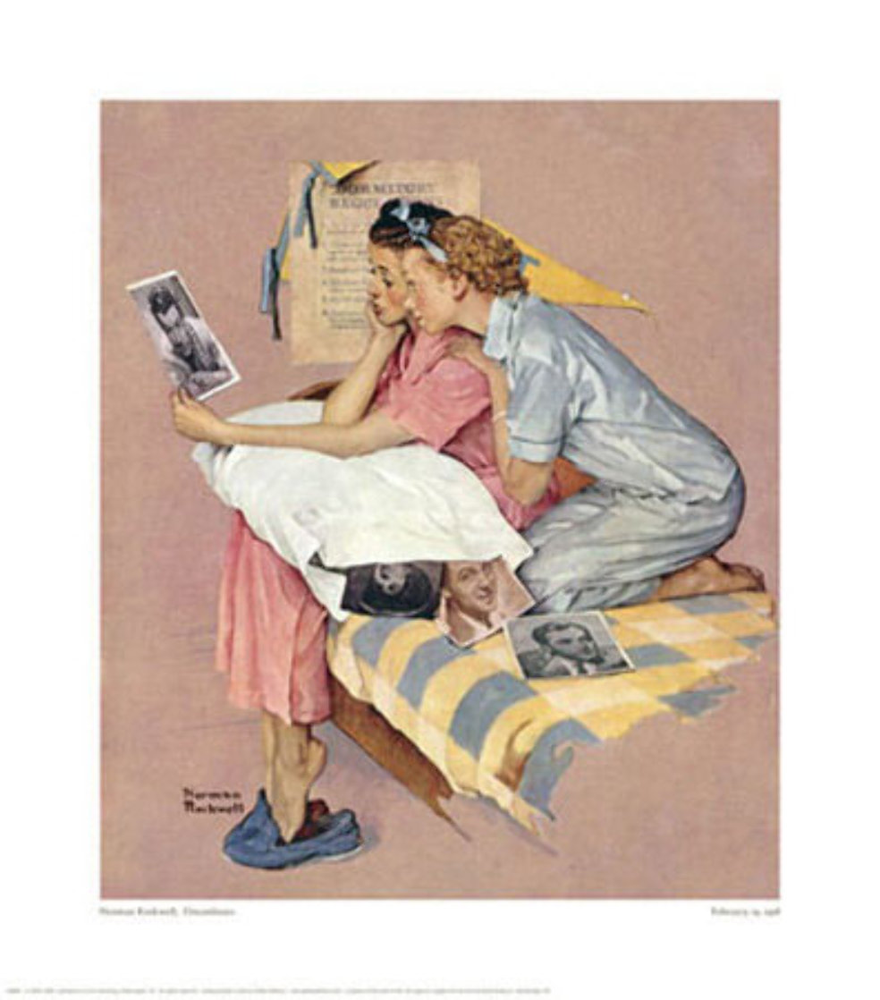 Dreamboats 1976 Limited Edition Print by Norman Rockwell Dreamboats 1976 Limited Edition Print by Norman Rockwell