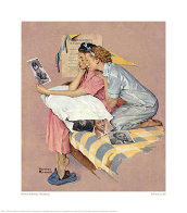 Dreamboats 1976 Limited Edition Print by Norman Rockwell - 0 Dreamboats 1976 Limited Edition Print by Norman Rockwell - 0