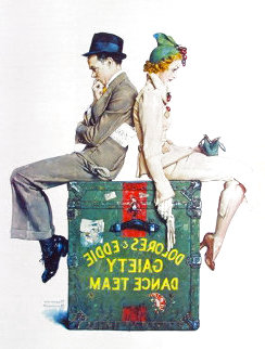 Gaiety Dance Team 1978 Limited Edition Print - Norman Rockwell Gaiety Dance Team 1978 Limited Edition Print - Norman Rockwell