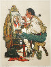 Ye Pipe And Bowl AP Limited Edition Print by Norman Rockwell - 2