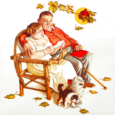 Fondly Do We Remember AP - HS Limited Edition Print - Norman Rockwell