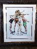Four Sporting Boys: Basketball Limited Edition Print by Norman Rockwell - 1