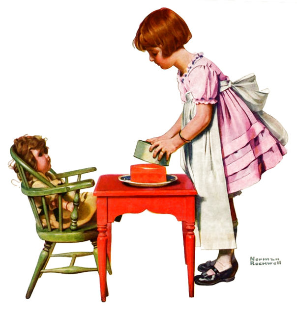 See How Easy It Is? 2012 Limited Edition Print by Norman Rockwell