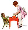 See How Easy It Is? 2012 Limited Edition Print by Norman Rockwell - 0