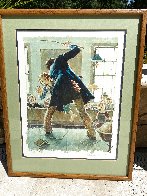 Tom Sawyer 1973 - Framed Suite of 8 Lithographs Limited Edition Print by Norman Rockwell - 11